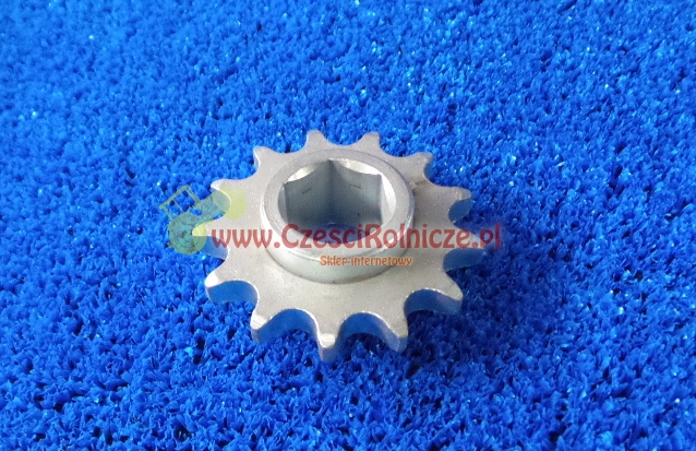 KOŁO ŁAŃCUCH. 1/2" 08B-1 Z-13 056507 OTWÓR SZEŚCIOKĄTNY