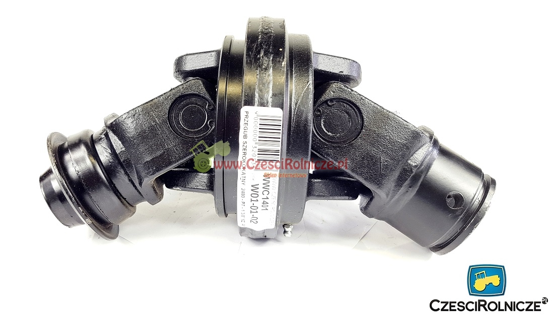 PRZEGUB SZEROKOKĄTNY 2480 - P7 - 1 3/8" 6Z AMA ( RURA TRÓJKATNA