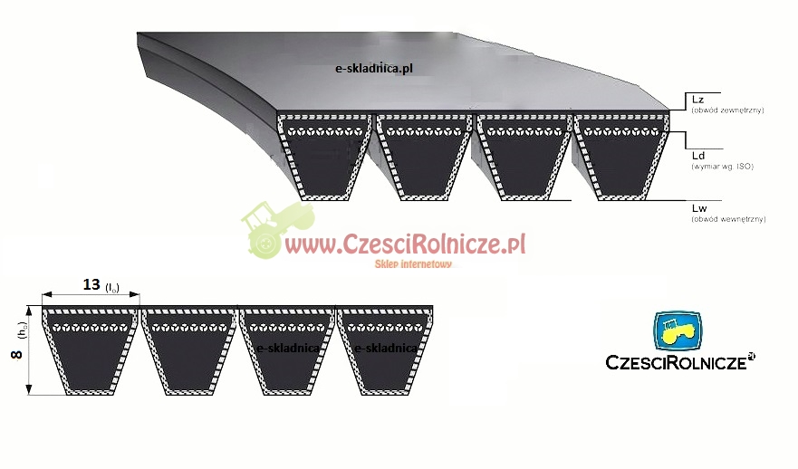 4A-2800 PAS KLINOWY 4A BP/H-2800