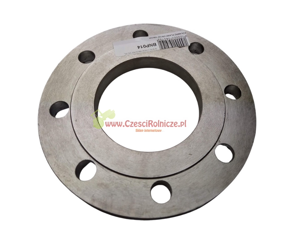 KOŁNIERZ STALOWY PŁASKI DN100