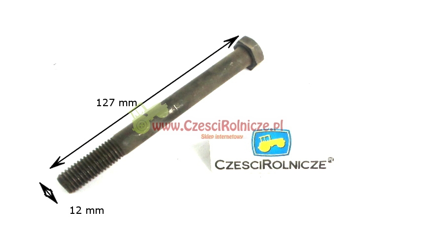 sca056001 M12*120 ŚRUBA 101 10,9 ŚRUBA STALNICY