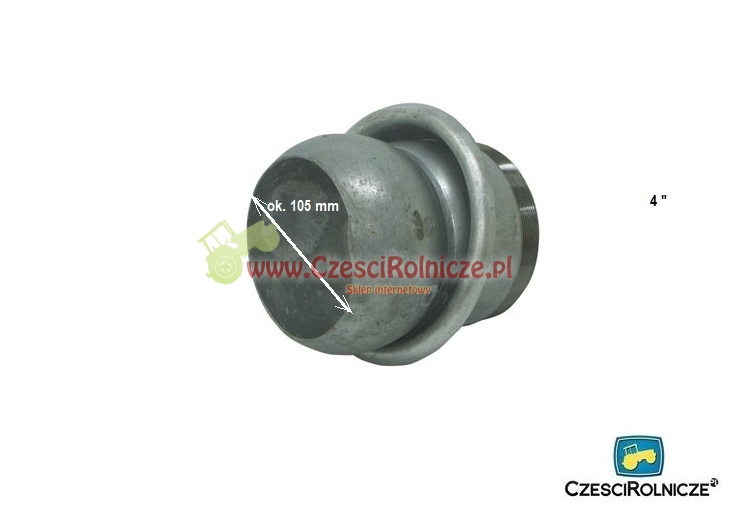 ZŁĄCZE 4 " MĘSKIE Z GWINTEM ZEWNĘTRZNYM