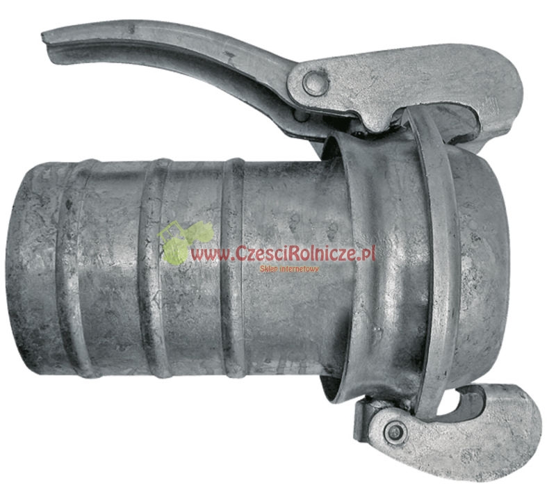 BAUER 3" ZLACZE MĘSKIE + ZAMKNIĘCIE WĄŻ 3 1/2" ~89 MM