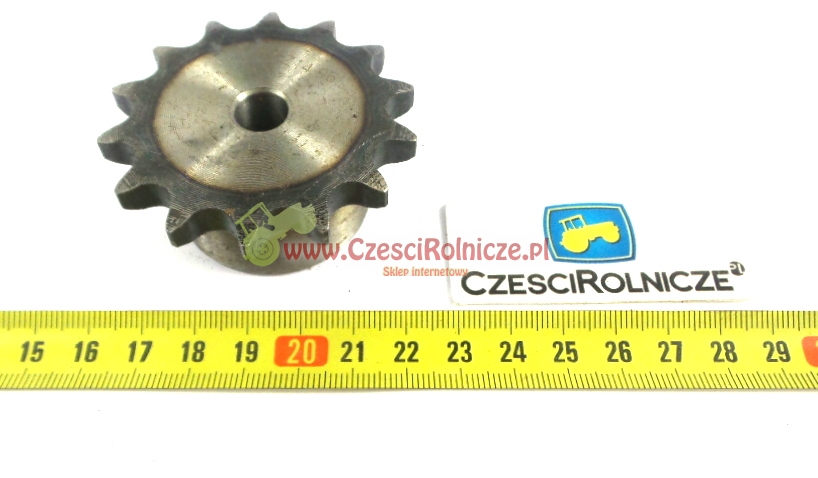 łkb014 KOŁO ŁAŃCUCHOWE 1/2" 08B-1 Z-14 HARTOWANE (1/2" X 5/16") 