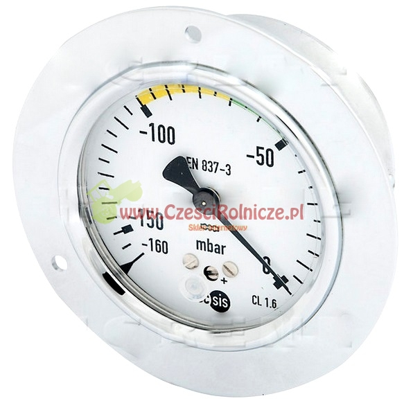 MANOMETR 63 1/4" -0,16 / 0 BAR PRZYŁACZE TYLNE DEMETER-VARIOSEM