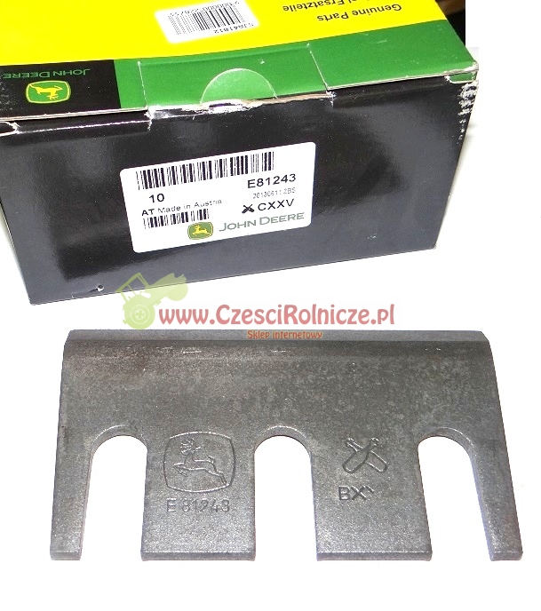 NÓŻ BĘBNA JD SERIA 5000 DO KUKURYDZY John Deere E81243