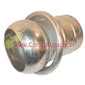 WŁOSKI 6" ZŁĄCZE MĘSKIE - WĄŻ 6"~152MM - Z PIERŚCIENIEM