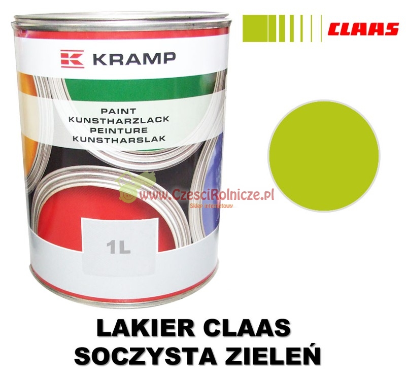 LAKIER / FARBA CLAAS SOCZYSTA ZIELEŃ 1 L