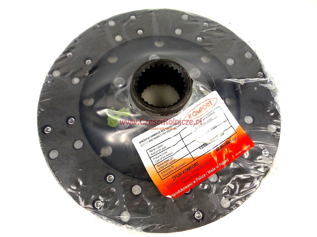 TARCZA SPRZĘGŁA Z-26 37*40 224 NASYP