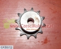 KOŁO ŁAŃCUCHOWE 1/2" 08B-1 Z-12 HARTOWANE (1/2" X 5/16") 