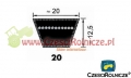 20*12,5-3920 PAS KLINOWY