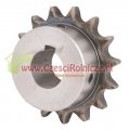 KOŁO ŁAŃCUCHOWE 5/8" 10B-1 Z-18 GOTOWY OTWÓR 30 MM HARTOWANE ZĘBY Z PIASTĄ (5/8" X 3/8") [ŁKC018-30] 