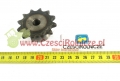 łkb012 KOŁO ŁAŃCUCHOWE 1/2" 08B-1 Z-12 HARTOWANE (1/2" X 5/16")