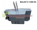 BALAST 1200 KG / Obciążnik na przedni TUZ [CAB-K-1200]
