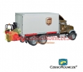  BRUDER 02828 MACK Granite z kontenerem UPS