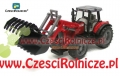 Ciągnik Massey Ferguson 7480 z ładowaczem  BRUDER 02042 