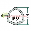 RURA PROFILOWANA P9 54,0*4,0 BONDIOLI