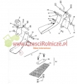 953818 AMAZONE STOPKA ŚLIZGOWA LEWA 3993300