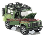 SAMOCHÓD TERENOWY LAND ROVER DEFENDER 02590 BRUDER [ZD02590]