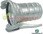 WŁOSKI  8"  ZŁĄCZE ŻEŃSKIE - WĄŻ 8"~203MM  - Z DZWIGNIAMI [BNW802]