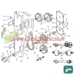 KOŁO PASOWE ROWKOWE  67 MM / Zamiennik [GSB053A]