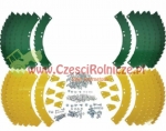 ZESTAW NOŻY ZĄBKOWANYCH POWLEKANYCH LCA790403  KEMPER 345 MWS [SKP242-W]