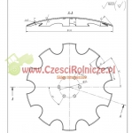 TALERZ  510  6-OTW./ 122  Z-10  [GB153]