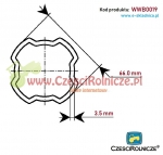 RURA PROFILOWANA SFT/S9       66,00*3,50 [WWB0019]