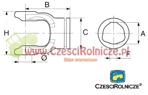 WIDŁAK ( 23,80- 61,20 ) - ( 36,0-3,0 )  " B2 - P4 " [WWB0203]