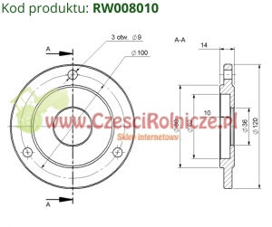 POKRYWA VII [RW008010]  