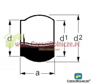 BAUER 76  KULA ZŁĄCZA MĘSKIEGO -                 WĄŻ ~76 MM  DO PRZYSPAWANIA [BNB207C]