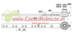 PRZEGUB KOSY 67046 [KCL010011]