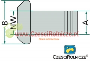 PERROT 4"  ZŁĄCZE  MĘSKIE  -  GWINT 4"~ M114 MM  [BNA403]