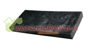 LEMIESZ GUMOWY DO PŁUGÓW ŚNIEŻNYCH   520*250*50  [PK000002]