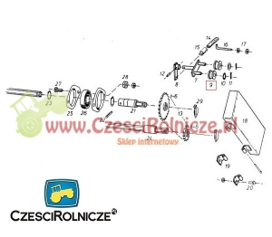 NAPINACZ SPRĘŻYNY [GSB044]