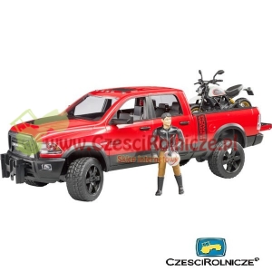 BRUDER 02502  Dodge RAM 2500 Power Wagon z motorem Ducati [ZD02502]