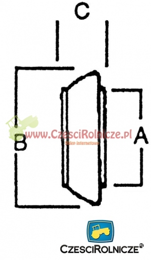 PERROT 6"   ZŁĄCZKA MESKA   DO PRZYSPAWANIA [BNA617]
