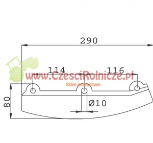 CZUBEK REDLICY DO KUKURYDZY        ZAMIENNIK pasuje do       AEROMAT [GSB016-Z]