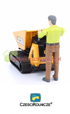 BRUDER 62004 BWORLD MIKROWYWROTKA JCB Z FIGURKĄ [ZD62004]