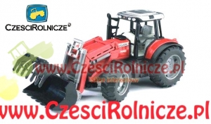 BRUDER 02042  Ciągnik Massey Ferguson 7480 z ładowaczem [ZD02042]
