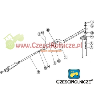 UCHWYT RAMIENIA PALCA  pasuje do KUHN [ZZA203]