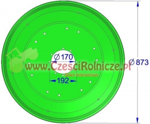 TALERZ ROBOCZY 1,85 [ZKS035]