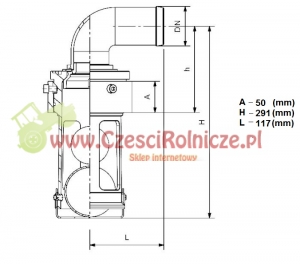 ZAWÓR ODCINAJĄCY BECZKOWOZU @ 60 RIV410 [BNZ044]