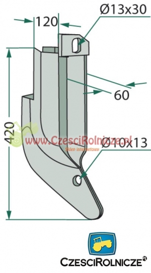 REDLICA KPL. DO KUKURYDZY   KRÓTKA            BECKER [GSB017]