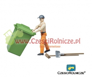 BRUDER 62140  Pracownik firmy sprzątającej [ZD62140]