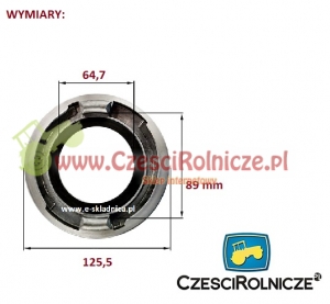 STORZ 3"  ŁACZNIK WĘŻA   FI-75        PARA [BNF301-PARA]