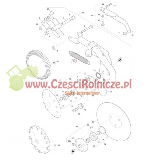 AMAZONE SPRĘŻYNA  5,5*33,4*220 [GSA041]