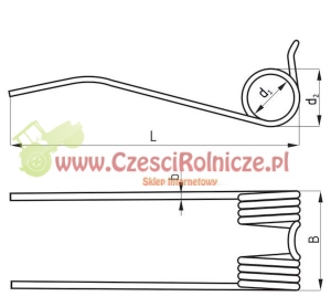 PALEC PODBIERACZA  155* 60  JUGOSŁOWIAŃSKA SIP [ZST102]