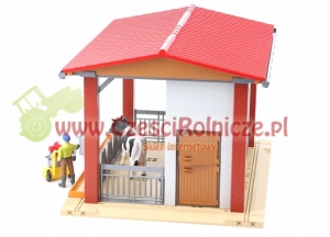 BRUDER 62621 BWORLD BUDYNEK OBORY Z AKCESORIAMI [ZD62621]