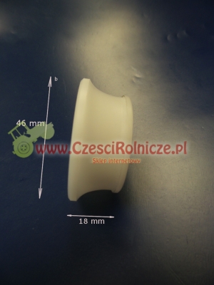 08 - TULEJA  30,5*38*18  ŚLIZGOWA WAŁU PODBIERACZA MNIEJSZA [ZPA2308-A]